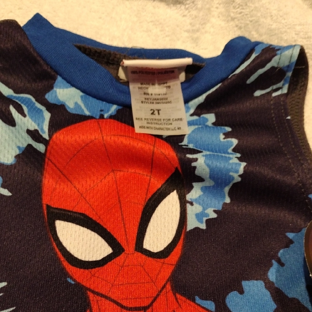 Marvel Spidey Kids Shorts Set - Red and Blue - Picture 2 of 3
